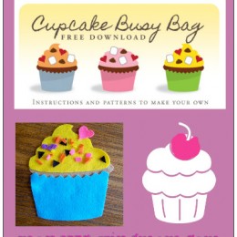 Free Cupcake Busy Bag Printable Instructions and Pattern Download