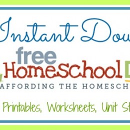 Free Homeschool Instant Downloads