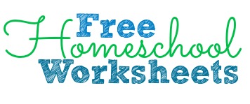 Free Homeschool Worksheets