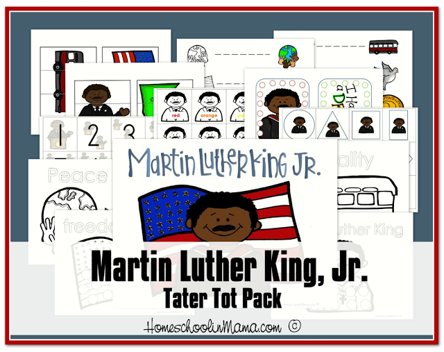 Free Preschool Martin Luther King Jr Worksheets