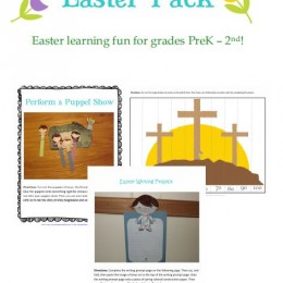 Free Easter Printable Pack for PreK-2nd Grade (27-Pages)