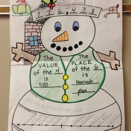 Snowman Place Value