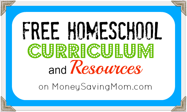 Free Homeschool Curriculum and Resources on Money Saving Mom