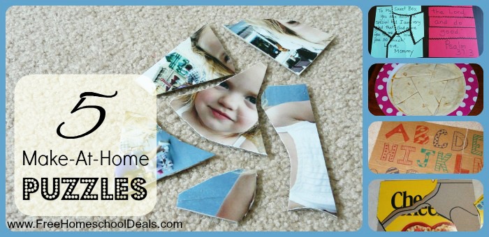 5 Make at Home Puzzles 1