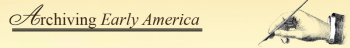 Free Educational Resource: Archiving Early America