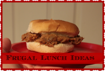 Frugal Lunch Ideas