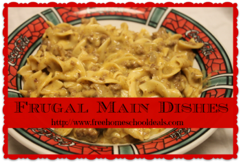 Frugal Main Dishes