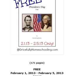 Free Presidents Day Unit Study