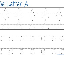 Free A-Z Tracing Printables