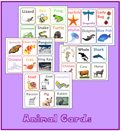 Free Animal Card Printables