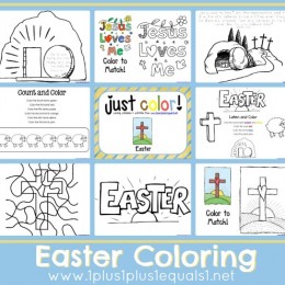 Free Easter Coloring Pages