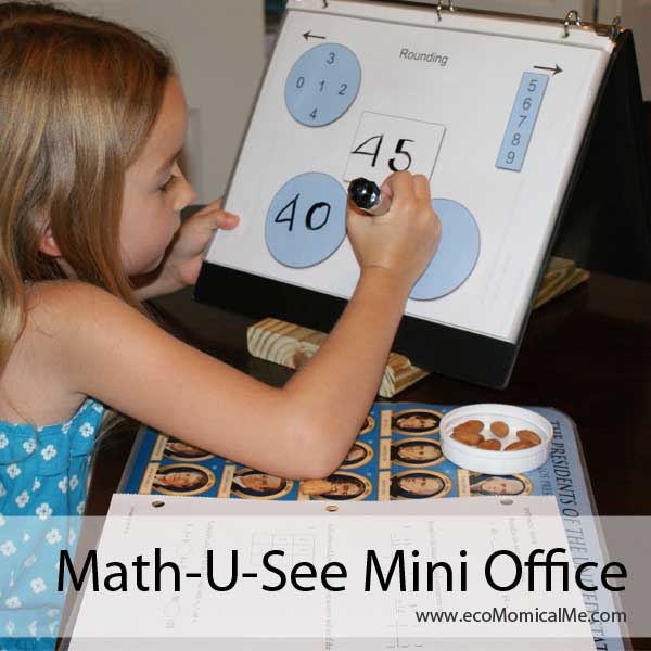 Free Printable Math-U-See Mini Office 