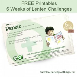 Free Lent Printables