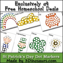 Free St. Patrick’s Day Worksheets: Dot Marker Printables