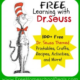 Learning with Dr. Seuss: 100+ Free Dr. Seuss Themed Printables, Crafts, Recipes, and Activities