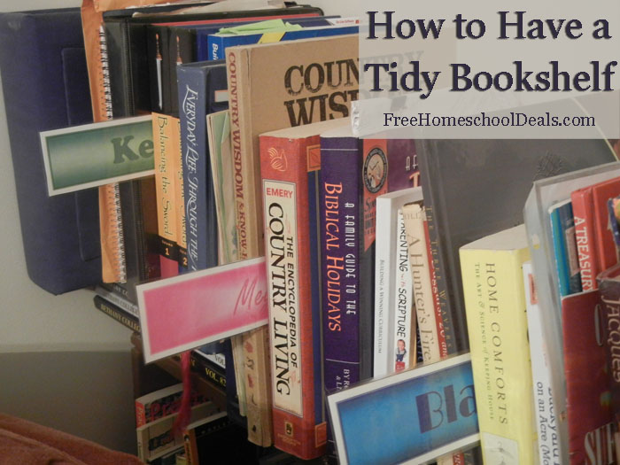 How to Have a Tidy Bookshelf