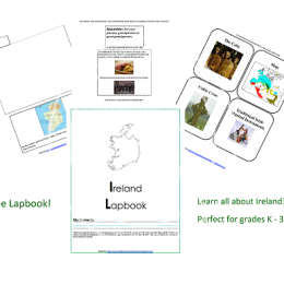 Free Ireland Lapbook