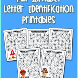 Free Full Alphabet Letter Identification Printables