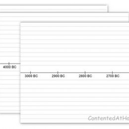 Free Printable Timeline Notebook Pages