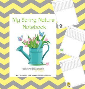 Free My Spring Nature Notebook 