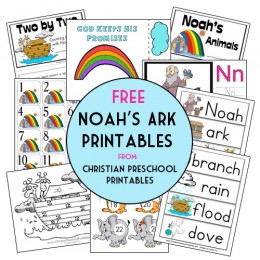 Free Noah's Ark Bible Printables, Bible Crafts and Resources