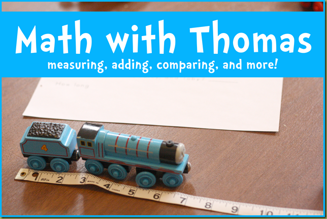 Free Math Worksheets: Thomas the Tank Engine