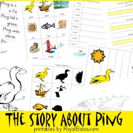 Free The Story About Ping Printable Set