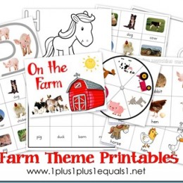 Free Farm Theme Printables