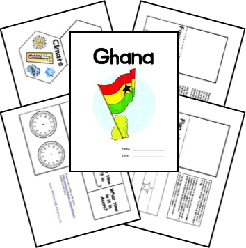 Free Ghana Unit Study and Lapbook