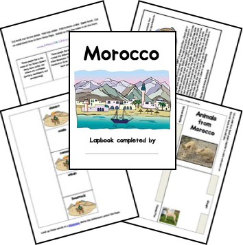 Free Morocco Lapbook