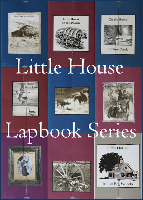 Free Complete Little House on the Prairie Series Lapbook Set