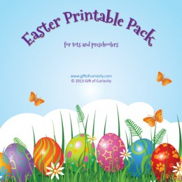 Free Easter Printable Pack for Tots and Preschoolers