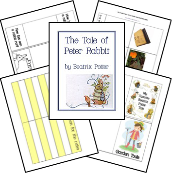 FREE The Tale of Peter Rabbit Unit Study & Lapbook Printables