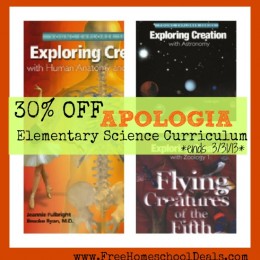 https://www.freehomeschooldeals.com/homeschool-sale-apologia-elementary-science-curriculum/