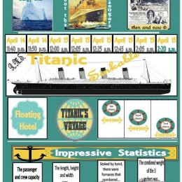 Free Titanic Lapbook