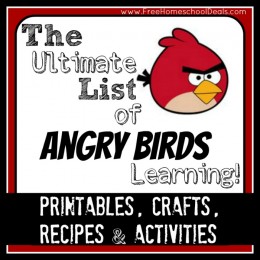 The Ultimate List of Angry Birds Learning: Over 50+ Free Printables, Crafts, Recipes, and Activities!