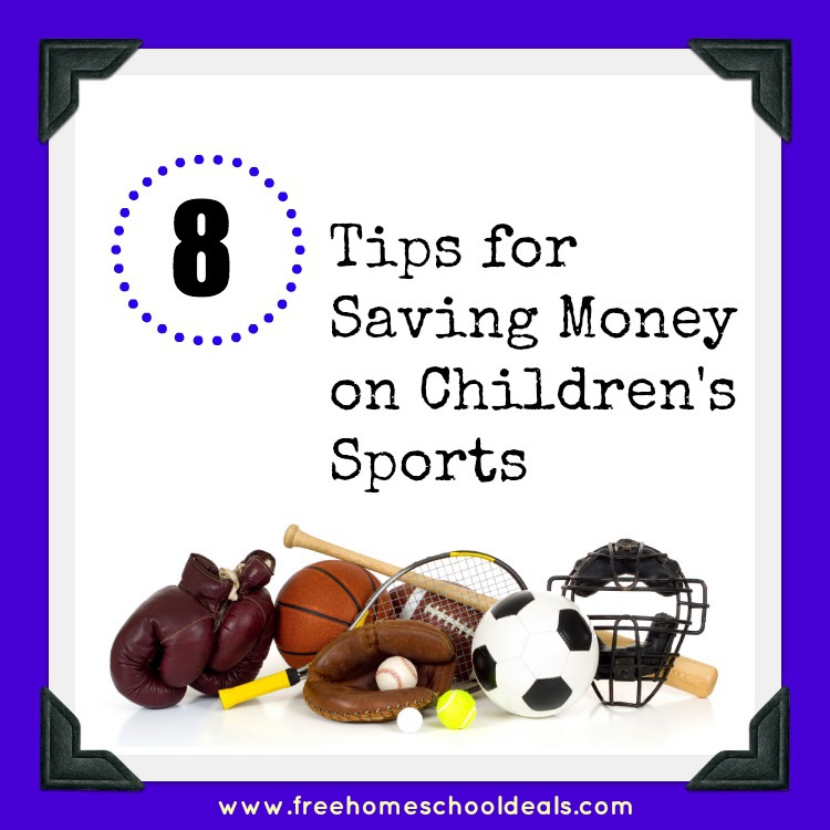 saving money on children's sports