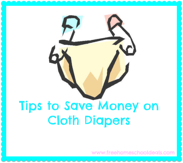 tips for saving money on cloth diapers