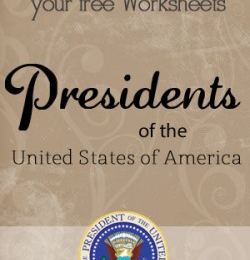 Free U.S. Presidents Facts and Worksheets