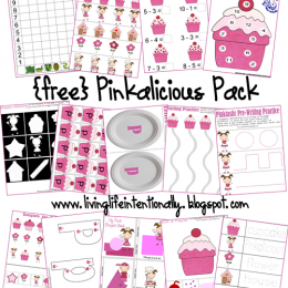 Free Worksheets: Pinkalicious Free Printable Pack