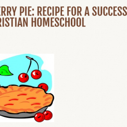 Free Audio Download: Recipe for a Successful Christian Homeschool