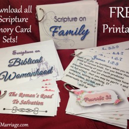 Free Scripture Memory Cards