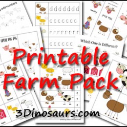 Free Farm Printable Pack