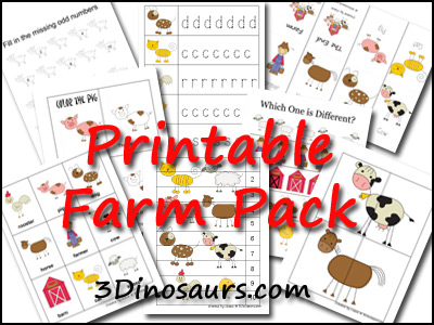 Free Farm Printable Pack