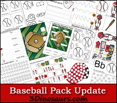 Free Baseball Printable Pack