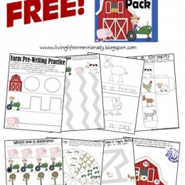 Free Farm Printable Pack ( Instant Download!)