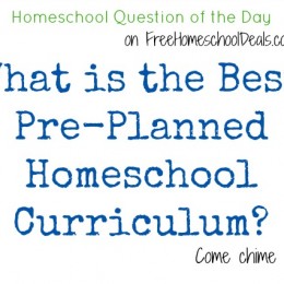 homeschool curriculum