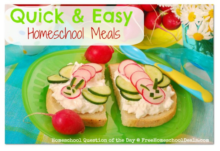 Easy Homeschool Meals