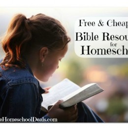 Free Homeschool Bible Resources