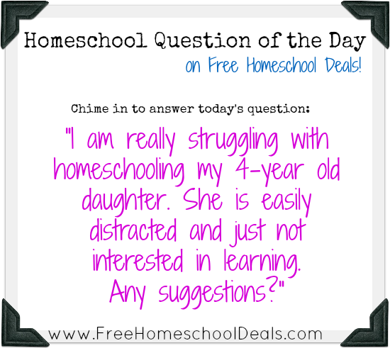 Homeschool Question of the Day